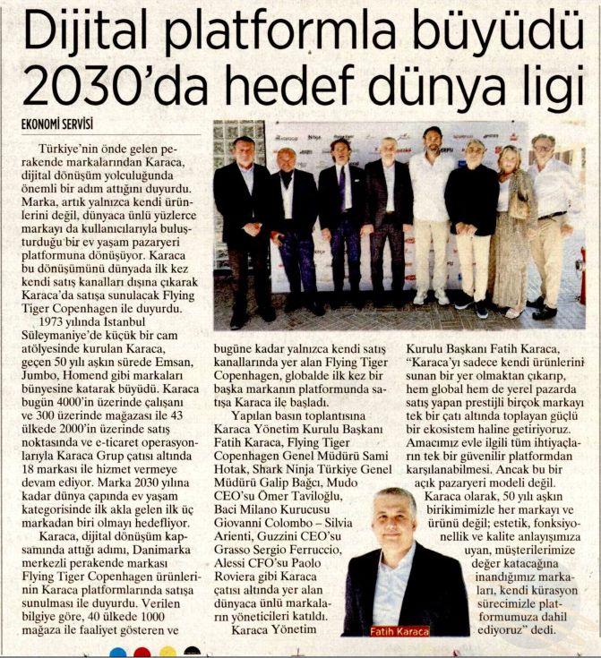 Dijital platformla büyüdü 2030'da hedef dünya ligi