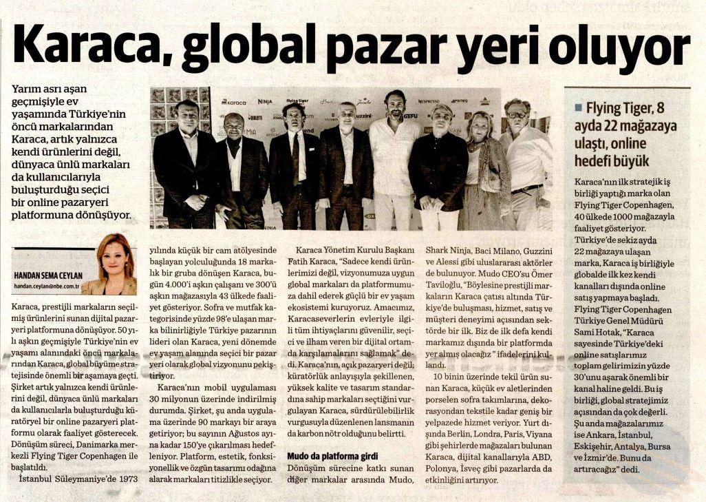 Karaca, global pazar yeri oluyor
