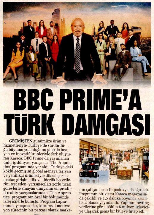 BBC PRİME'A TÜRK DAMGASI