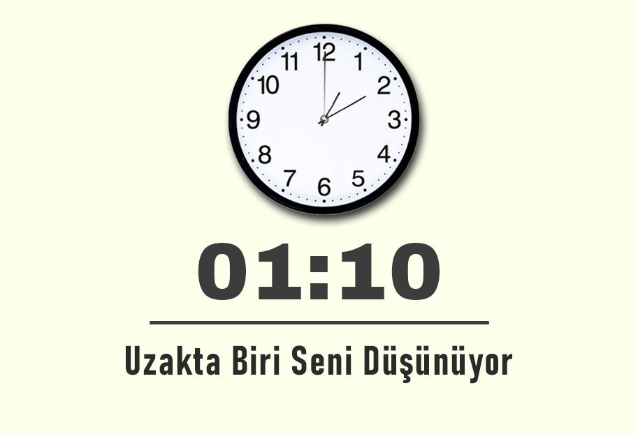 01:10 saatinin anlamı