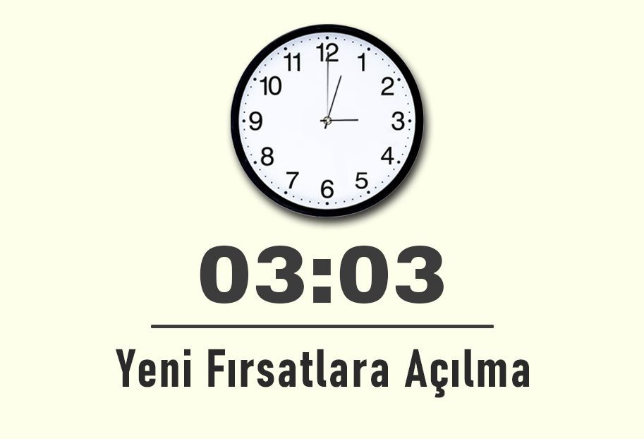 03:03 saatinin anlamı
