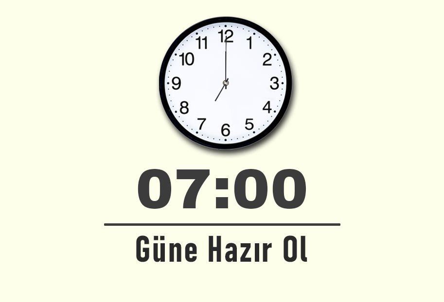 07:00 saatinin anlamı