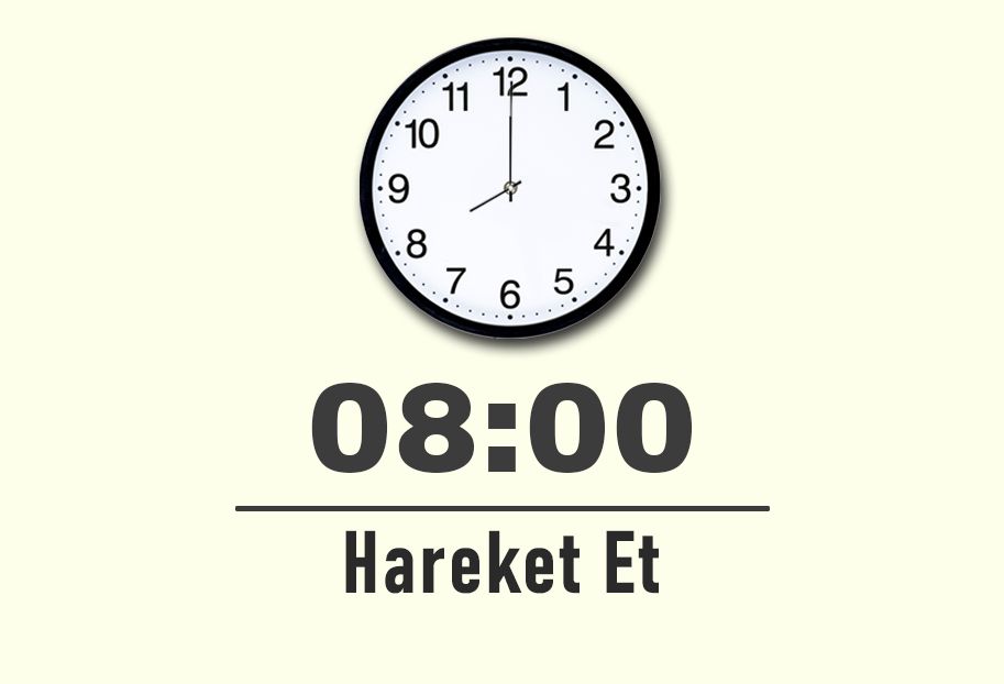 08:00 saatinin anlamı