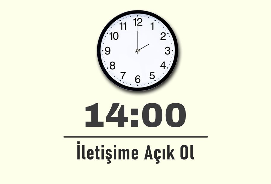 14:00 saatinin anlamı