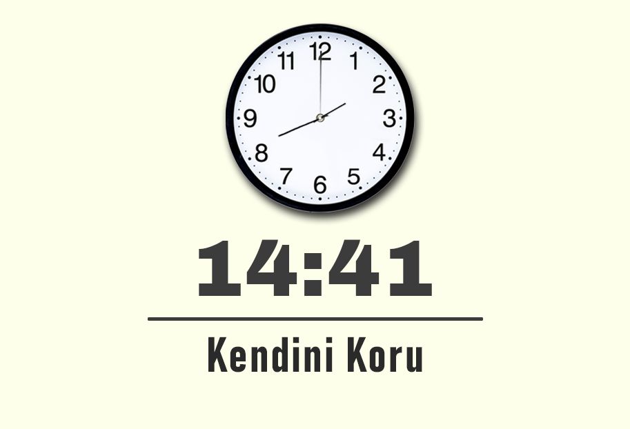 14:41 saatinin anlamı
