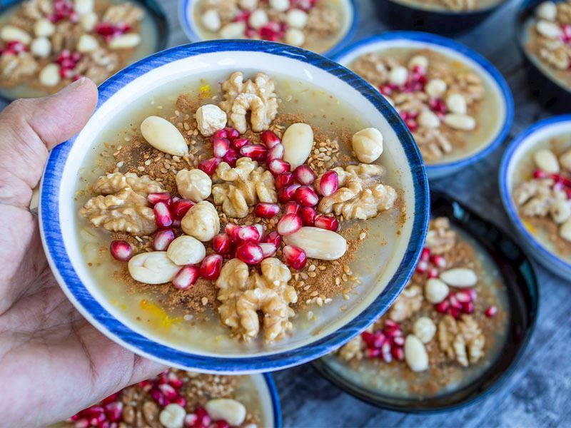 Aşure Tarifi - Aşure Malzemeleri