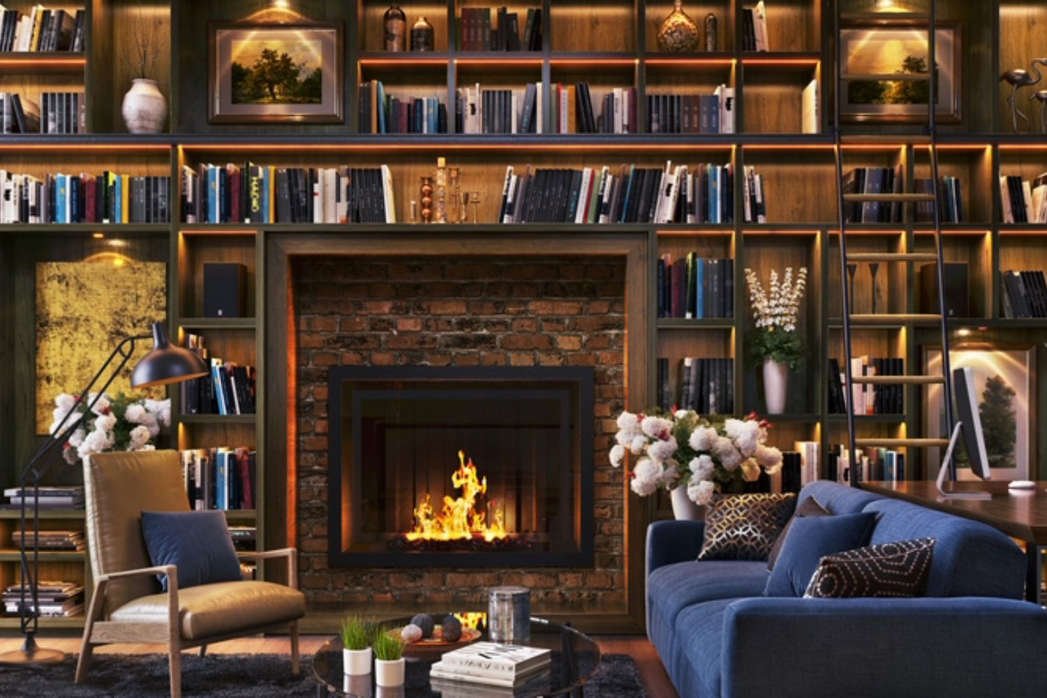 Evde Hayallerinizdeki Kütüphaneyi Kurma Rehberi