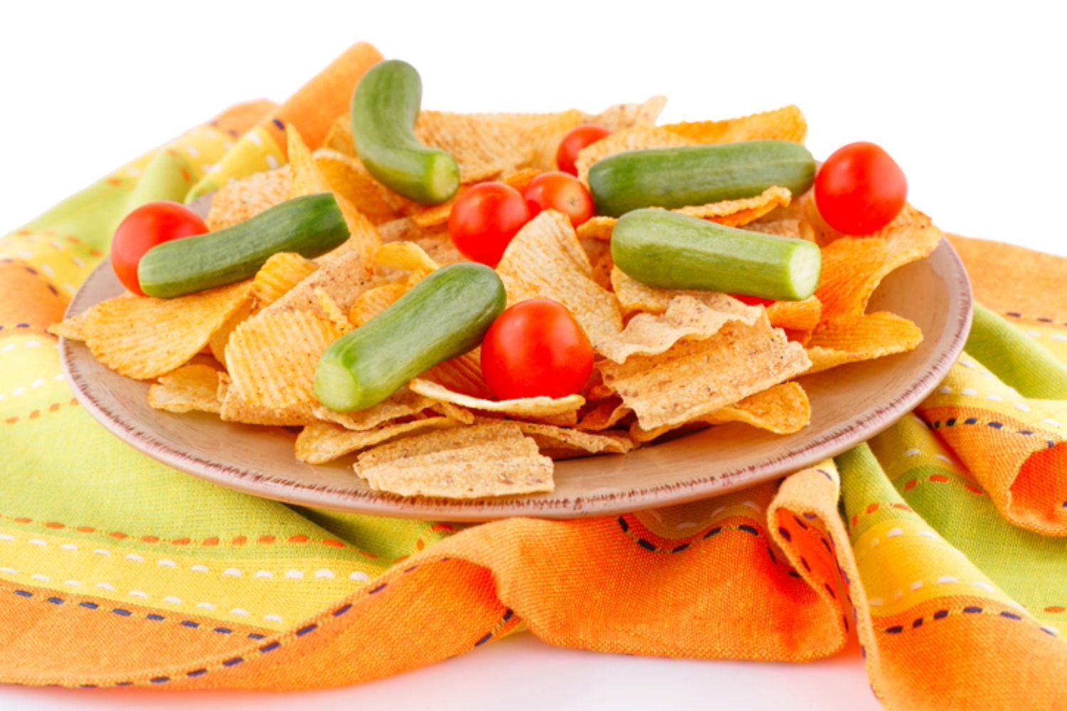 Evde Sağlığı Gözeterek Düşük Kalorili Cips Yapımı