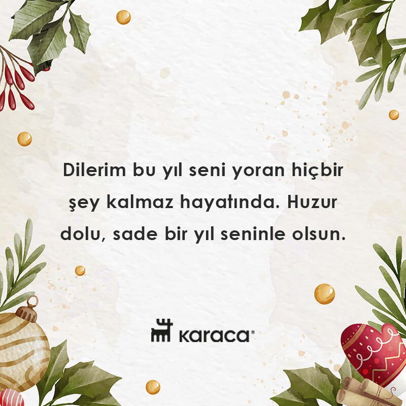 Yılbaşı Mesajı