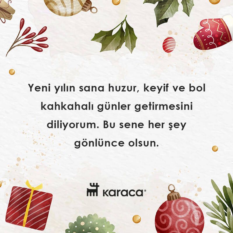 Yılbaşı Mesajı