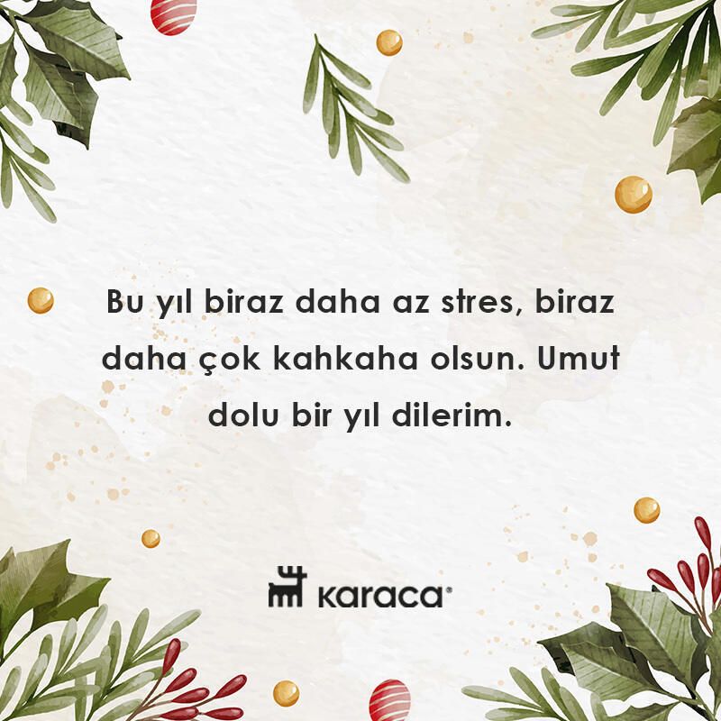 Yılbaşı Mesajı
